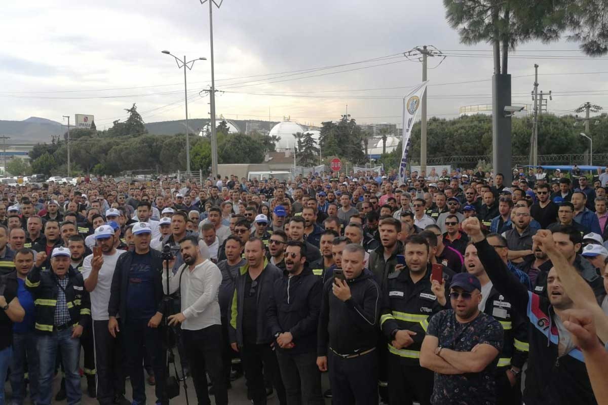 TÜPRAŞ işçilerinden mektup: 'O maddelerin hiçbirinden vazgeçmeyeceğiz'