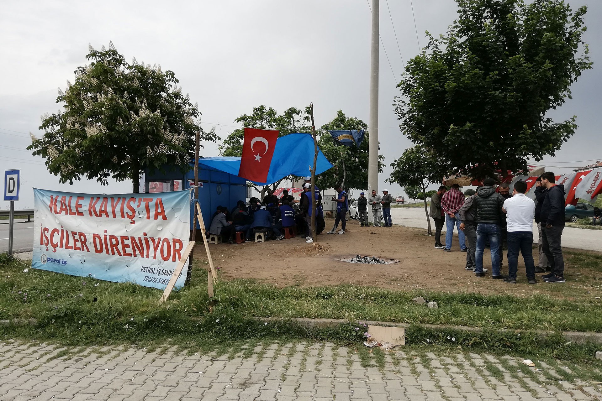 Antepli işçilerden Kale Kayış işçilerinin darbedilmesine tepki