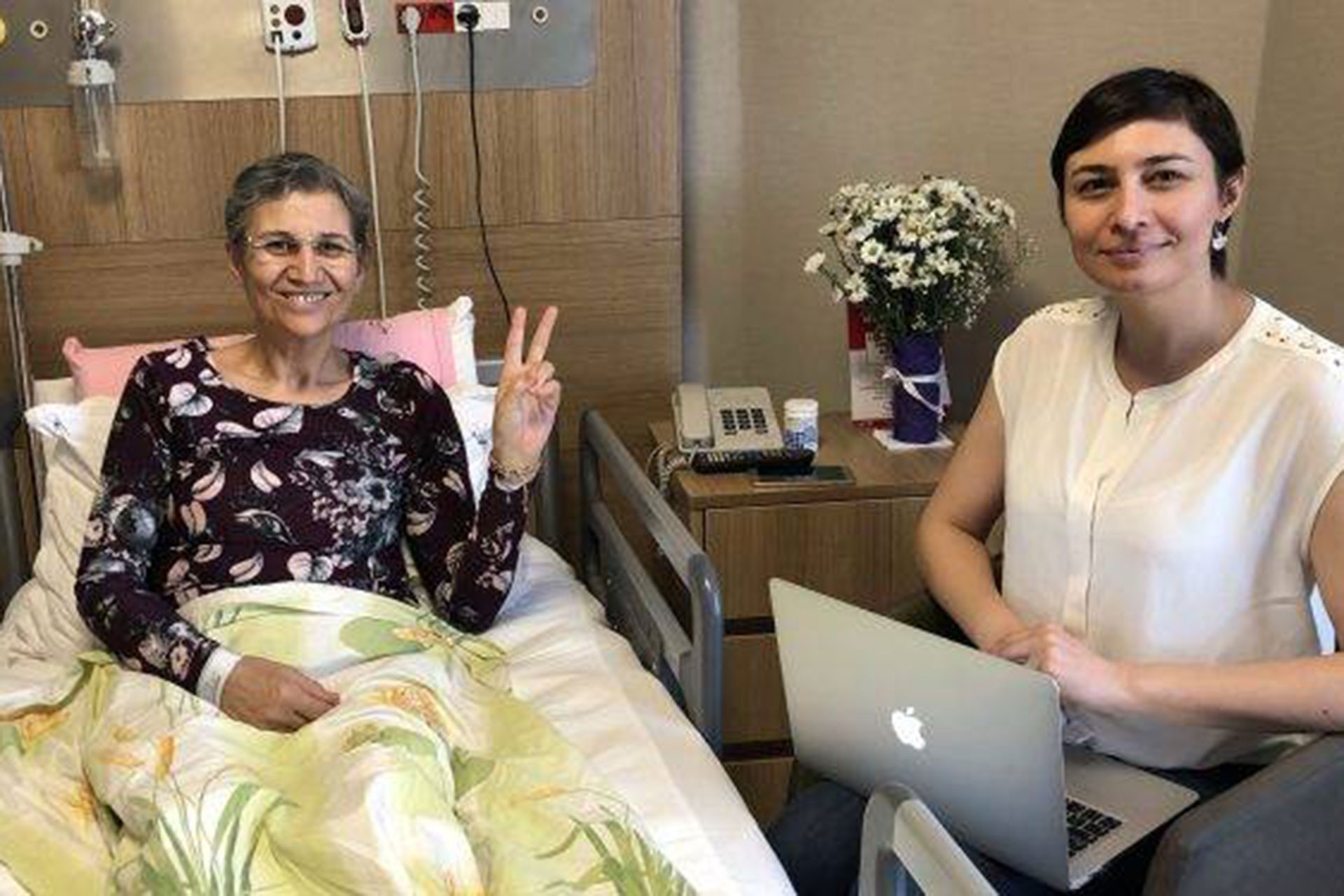 Leyla Güven taburcu edildi: Daha güçlü döneceğim