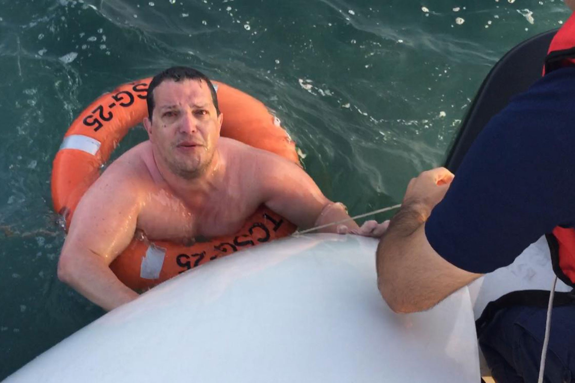  Yaman Şipka, 12 saat sonra yüzerken bulunup kurtarıldı