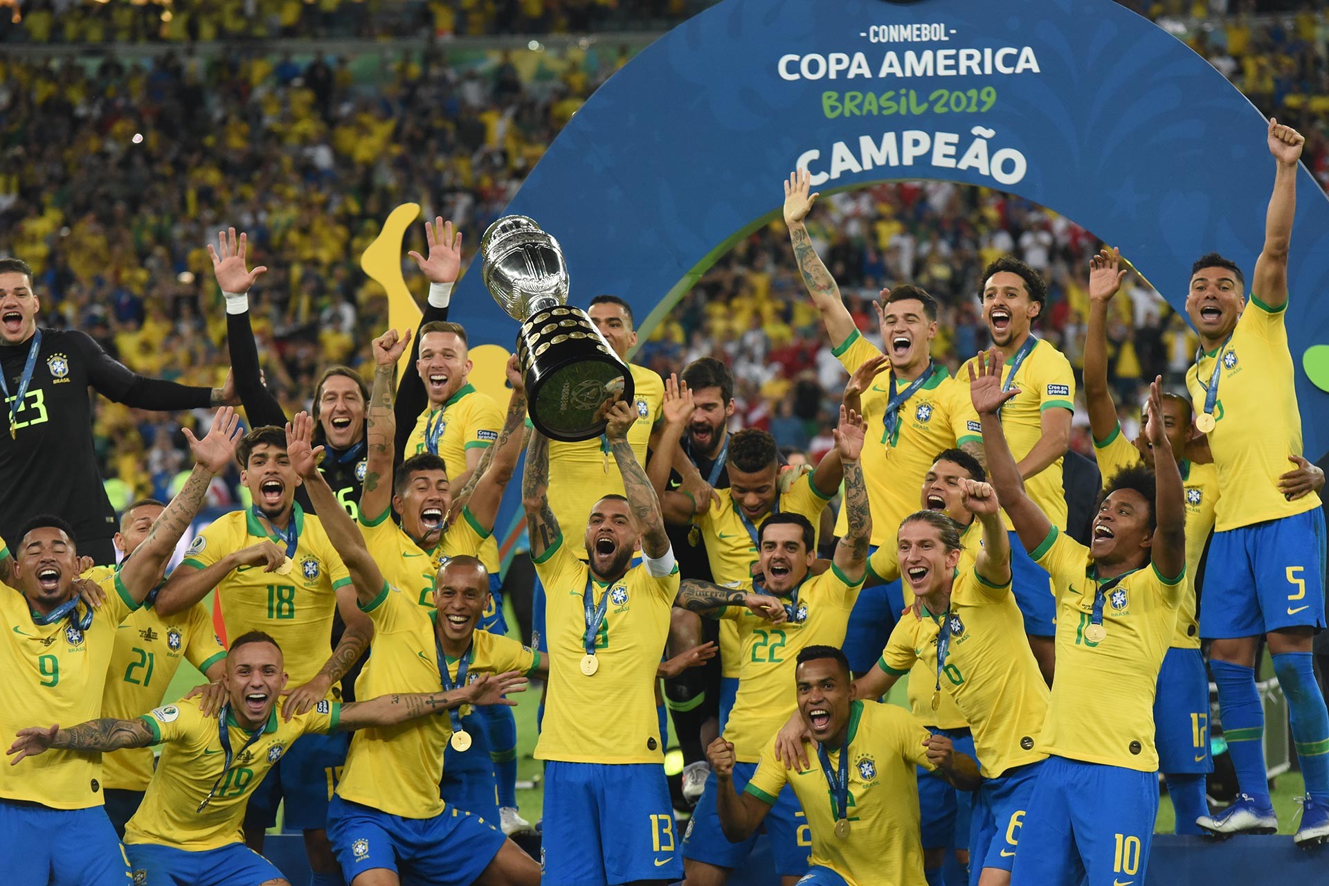 2019 Kupa Amerika'da (Copa America) şampiyon Brezilya oldu