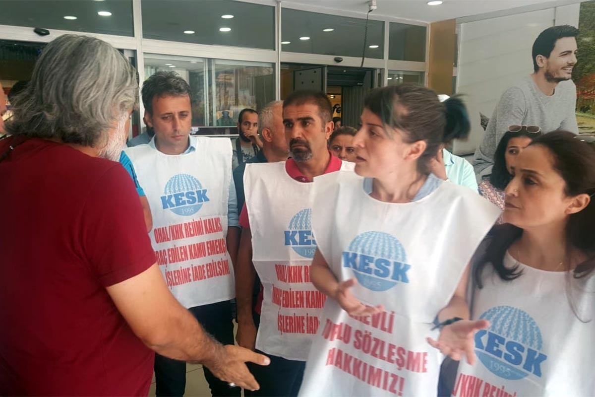 KESK üyesi emekçiler dört koldan Ankara yolunda
