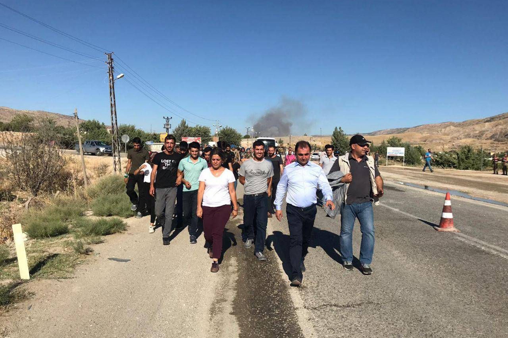 Hasankeyf’ten Batman’a yürüyüşe geçen HDP'liler gözaltına alındı