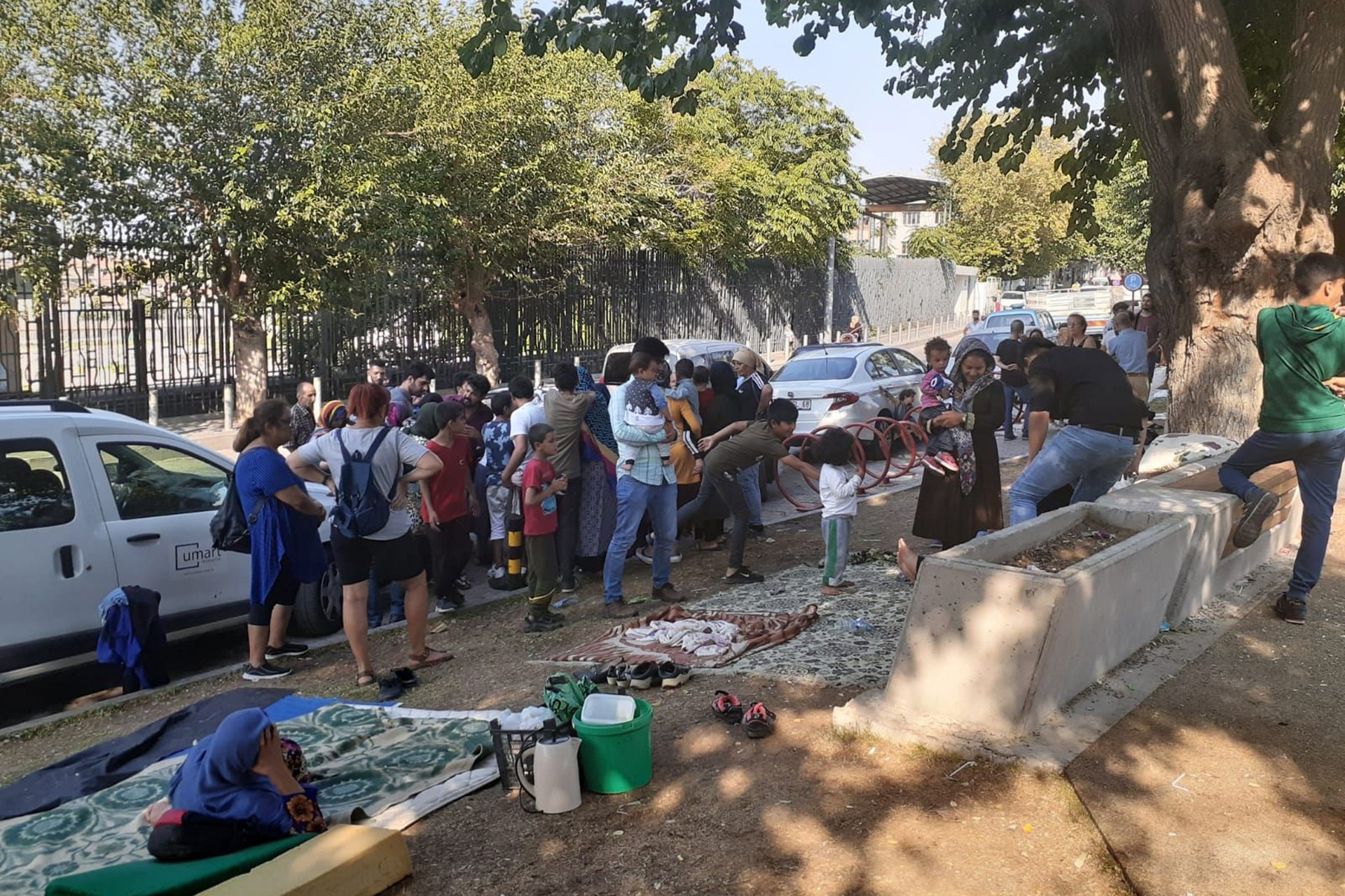 İzmir’deki mültecilerin evi: Agora Parkı