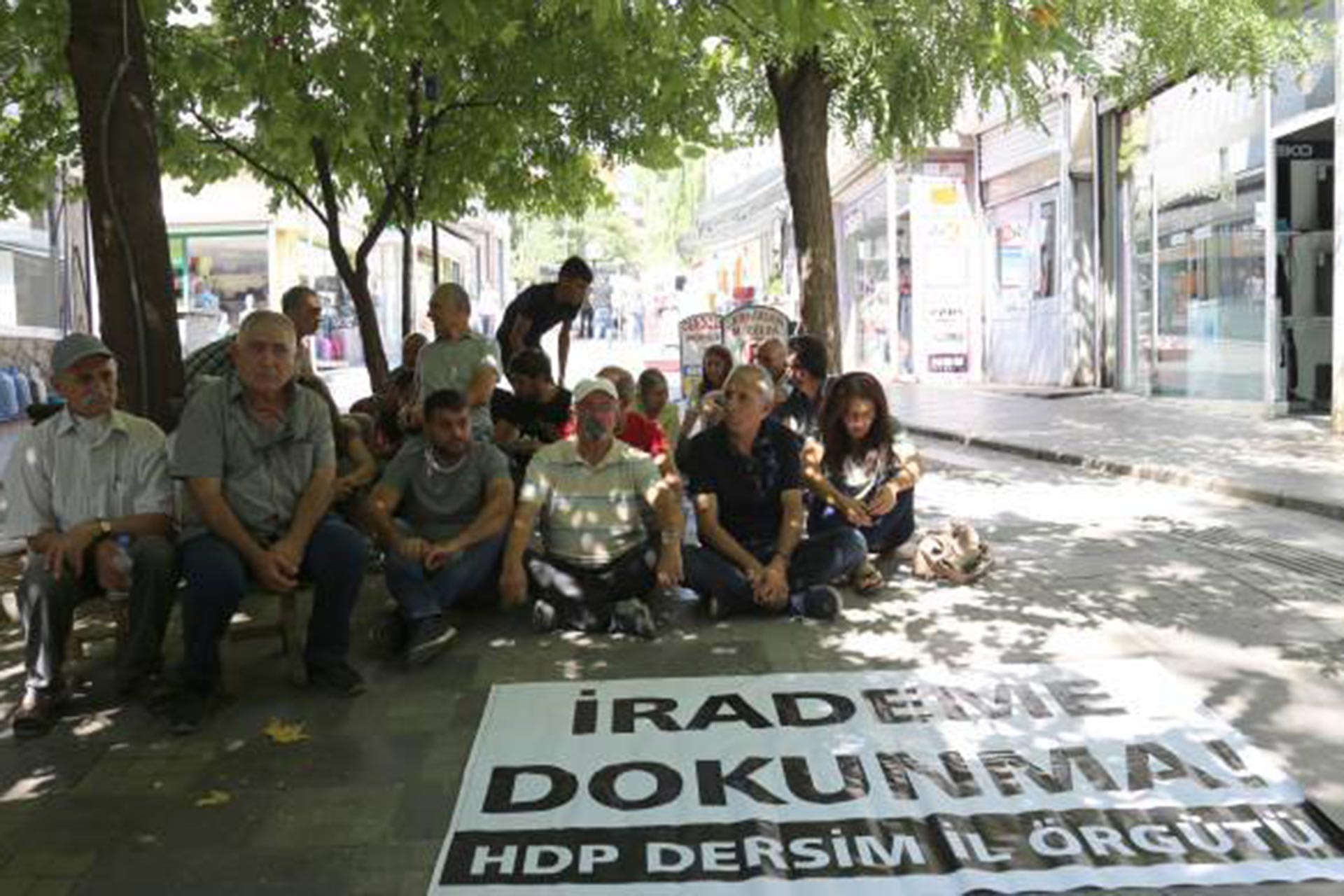 Dersim'de kayyumları protesto edenlere 320 lira para cezası