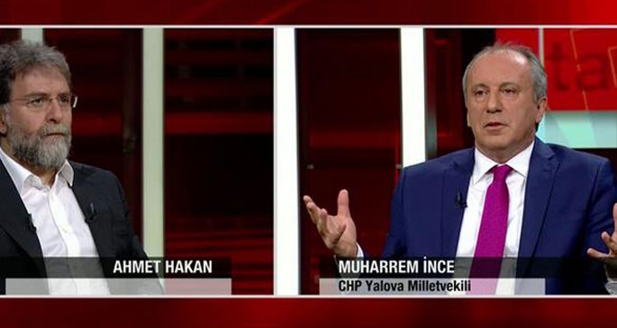 İnce: Tarhan'ın istifası da Batum'a ihraç istemi de yanlış