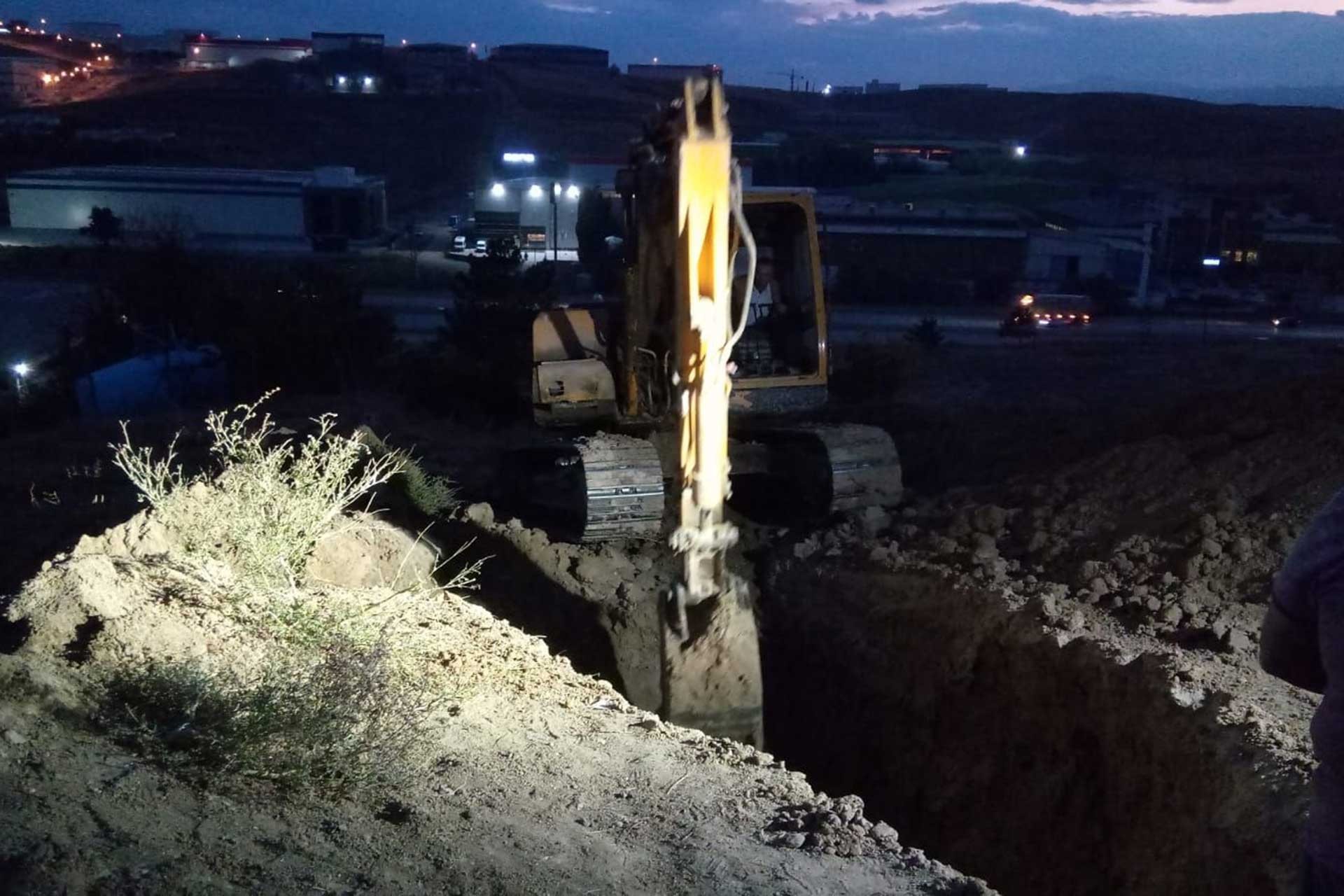 Ankara'da toprak kayması: 1 işçi yaşamını yitirdi