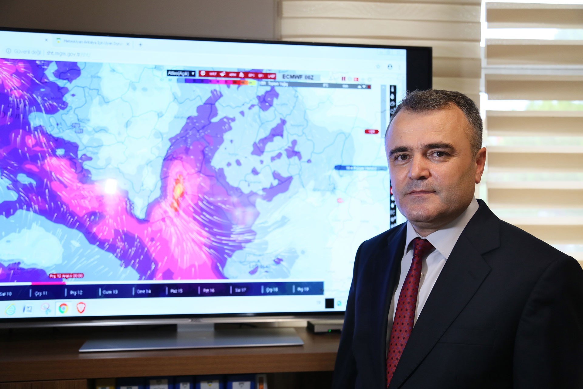 Antalya Meteoroloji 4'üncü Bölge Müdürü Davut Öztürk