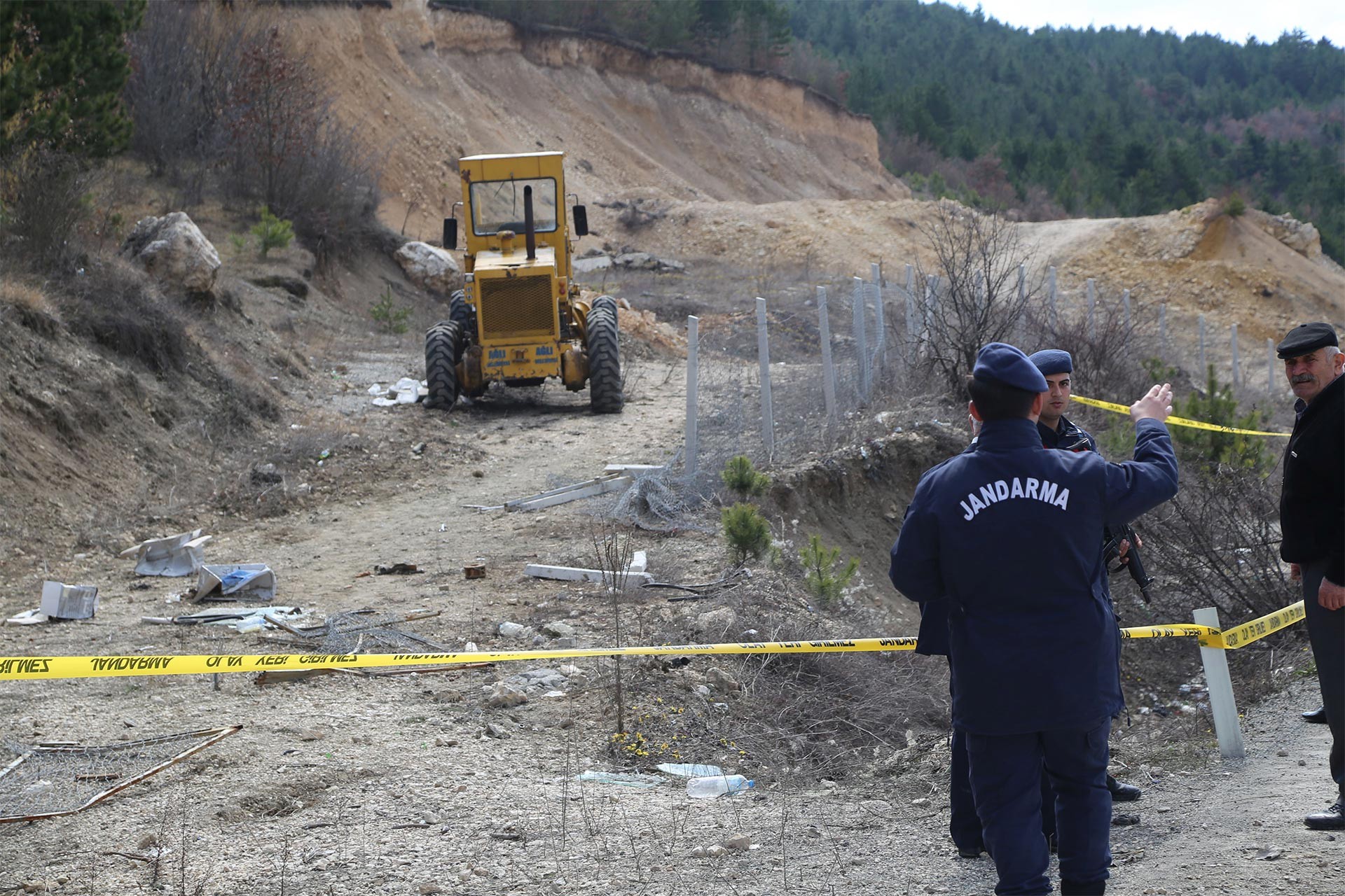 Kastamonu’da greyderin altında kalan işçi yaşamını yitirdi