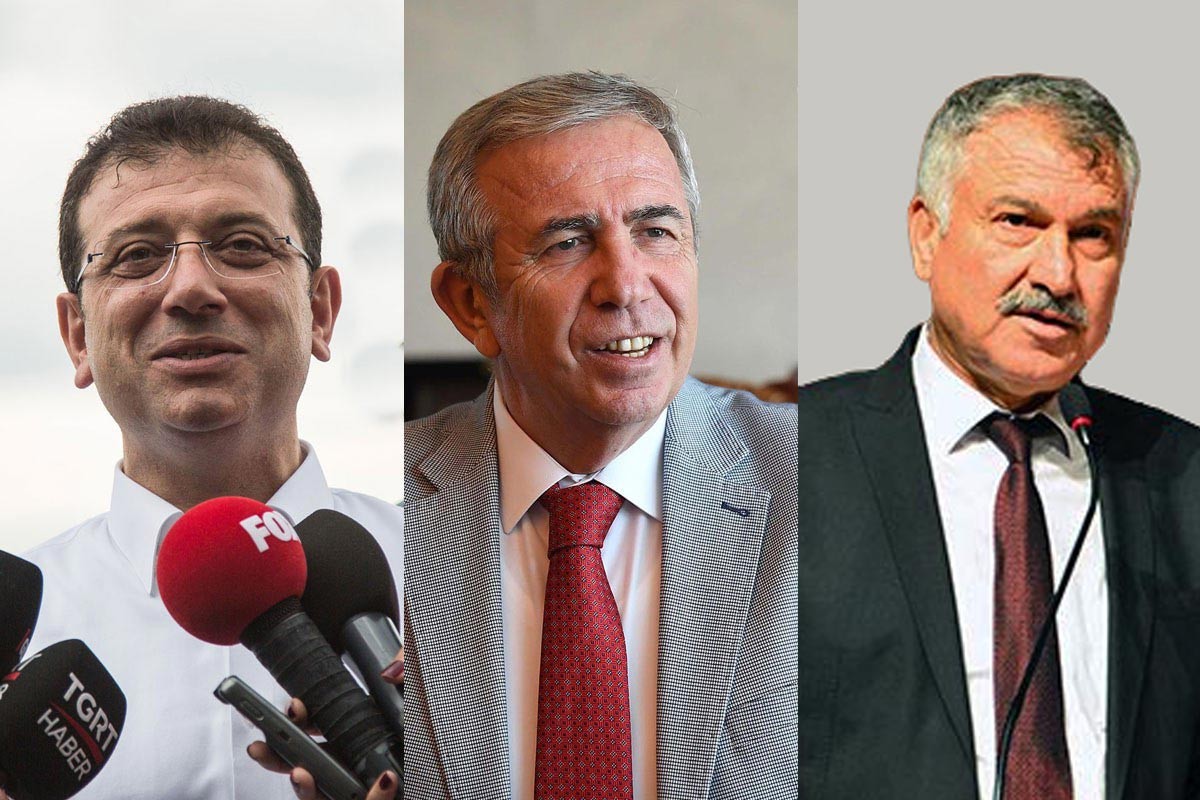 Ekrem İmamoğlu, Mansur Yavaş ve Zeydan Karalar