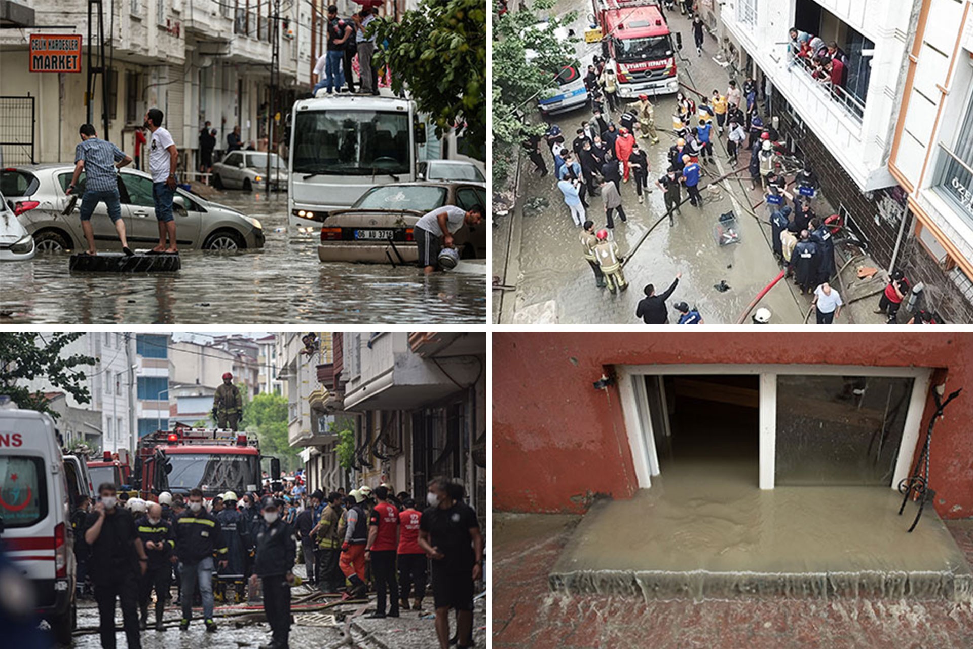 Esenyurt'ta yağış sonrası meydana gelen selde 1 kişi hayatını kaybetti -  Evrensel