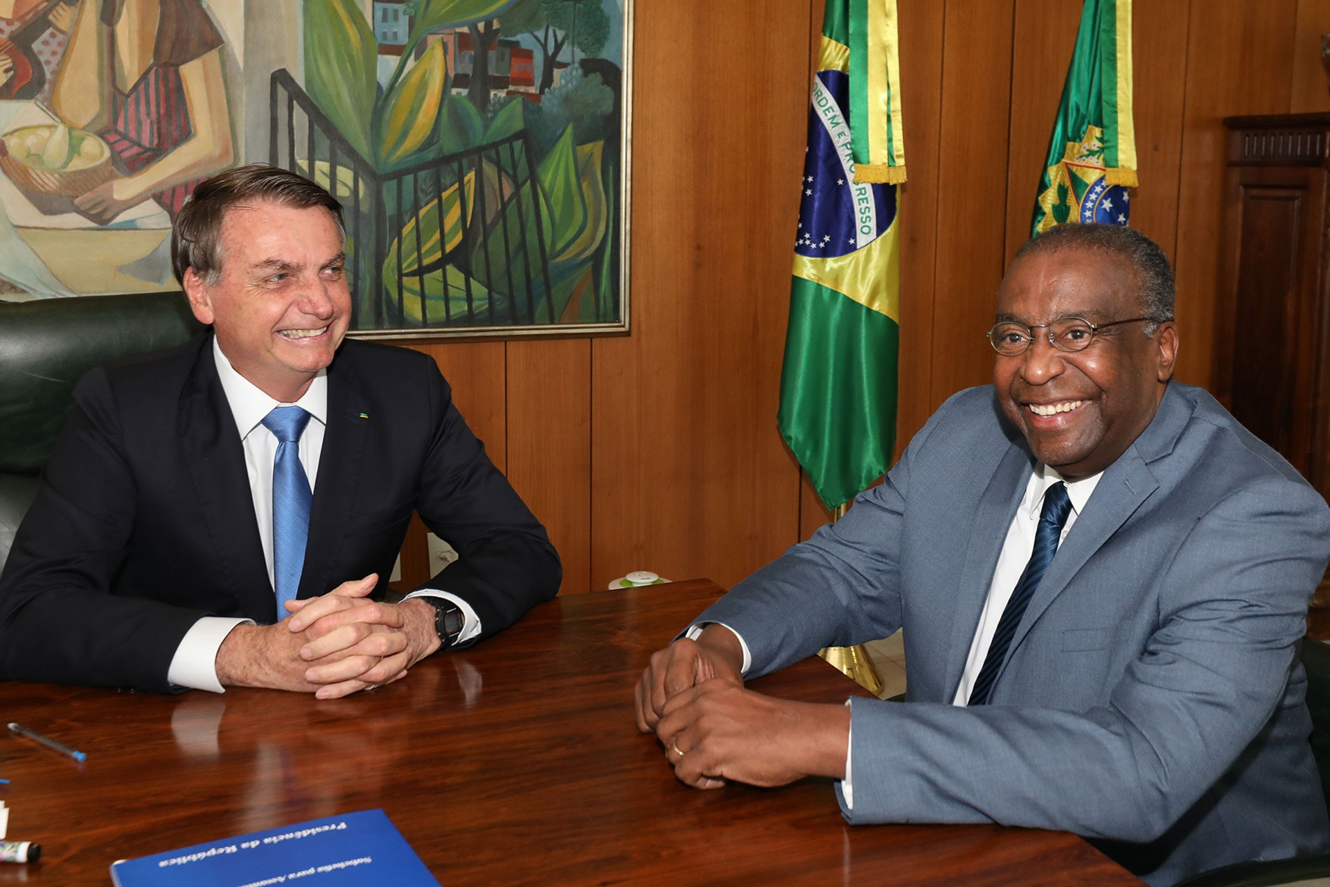 Jair Bolsonaro ve Carlos Alberto Decotelli