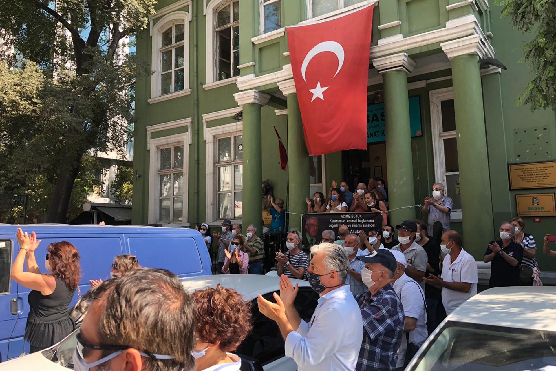 Üstün Asutay için Bakırköy'de tören düzenlendi