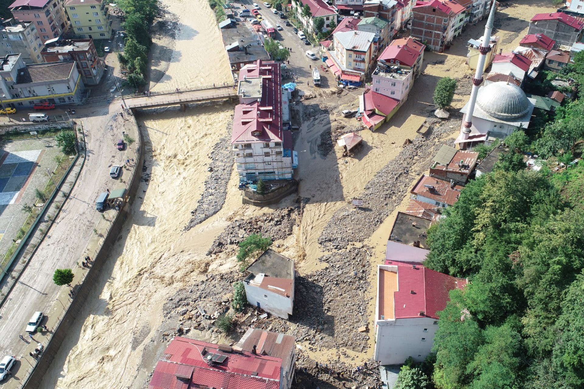 Giresun'da sel fekaleti