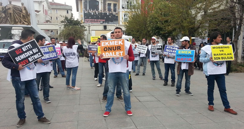 Bakırköy işçileri direnişlerini yürüyüşle sürdürdü