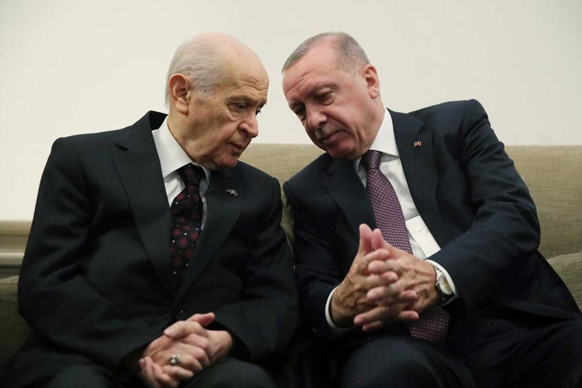 Devlet Bahçeli & Recep Tayyip Erdoğan