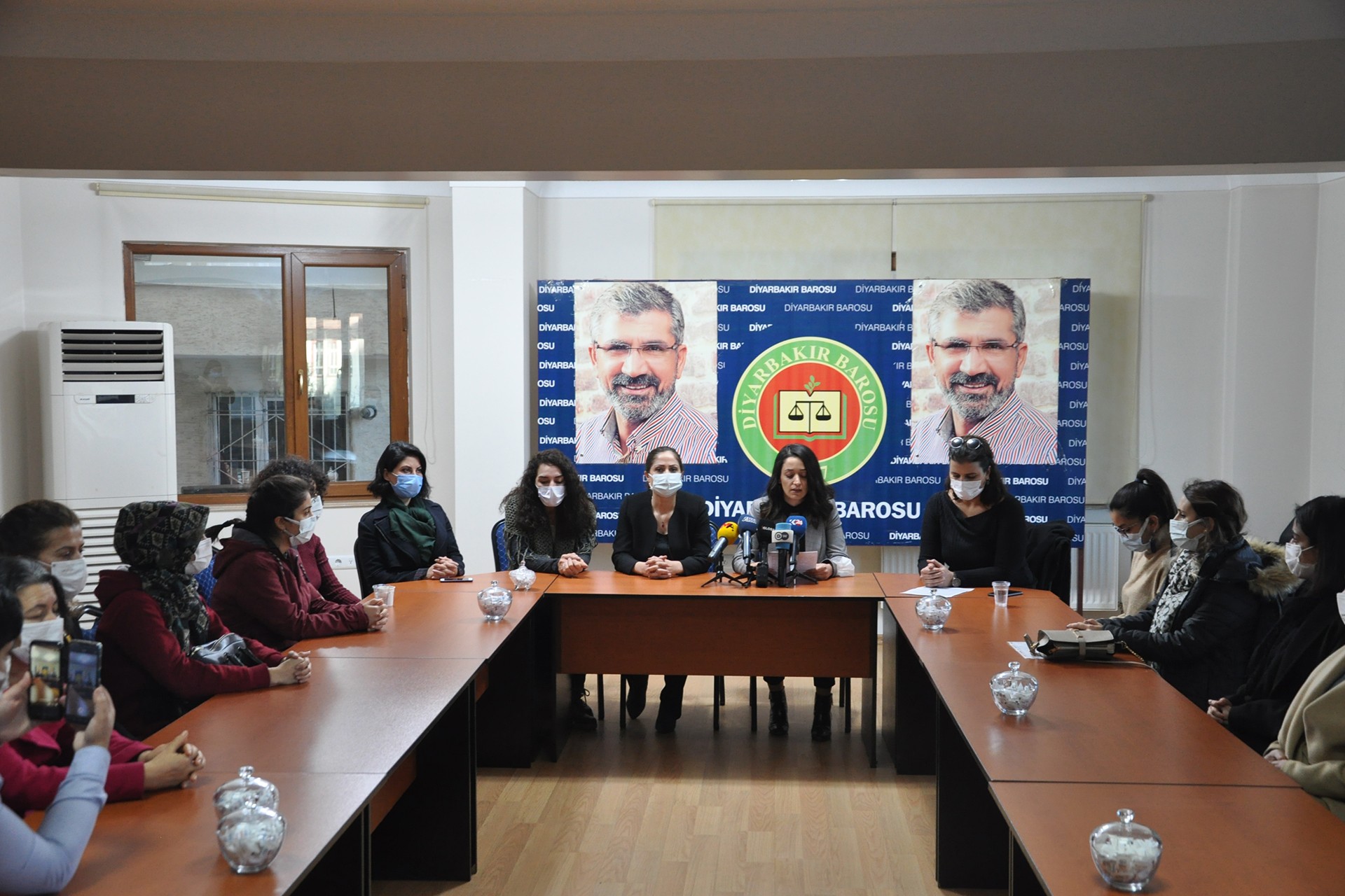 Gülistan Doku için Diyarbakır'da yapılan basın açıklaması
