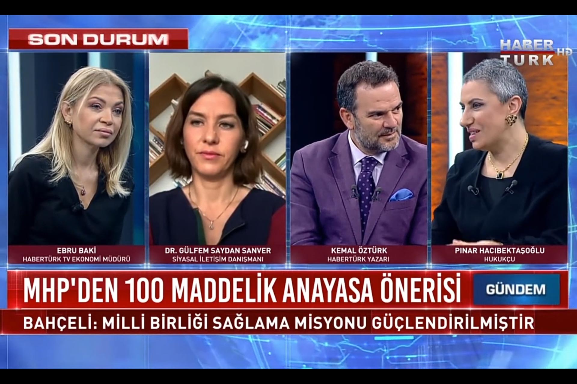 Habertürk TV'nin MHP tarafından hedef gösterilen yayını