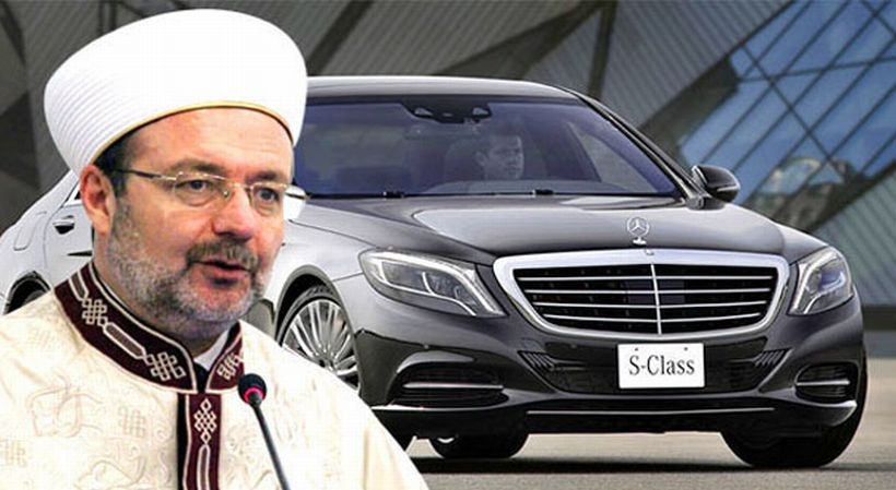 Diyanet Başkanı HDP'nin gündeme taşıdığı 1 milyonluk Mercedes'i iade edecek!