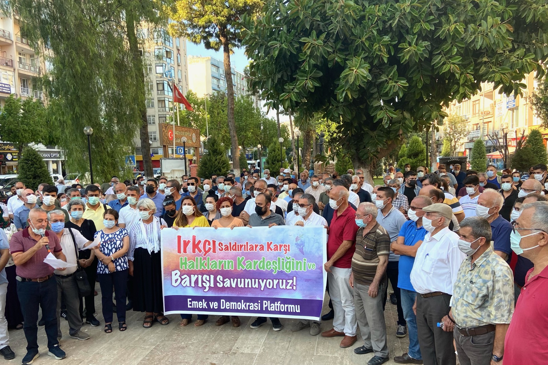 Mersin Emek ve Demokrasi Platformu, Konya'daki ırkçı katliamı lanetledi