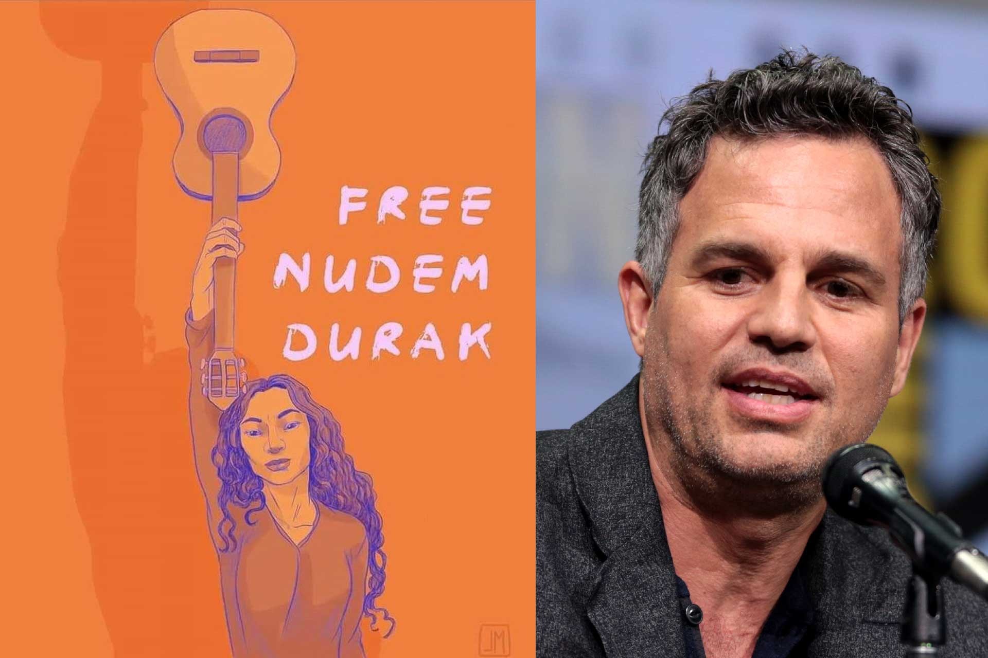 Free Nudem Durak afişi ve Mark Ruffalo