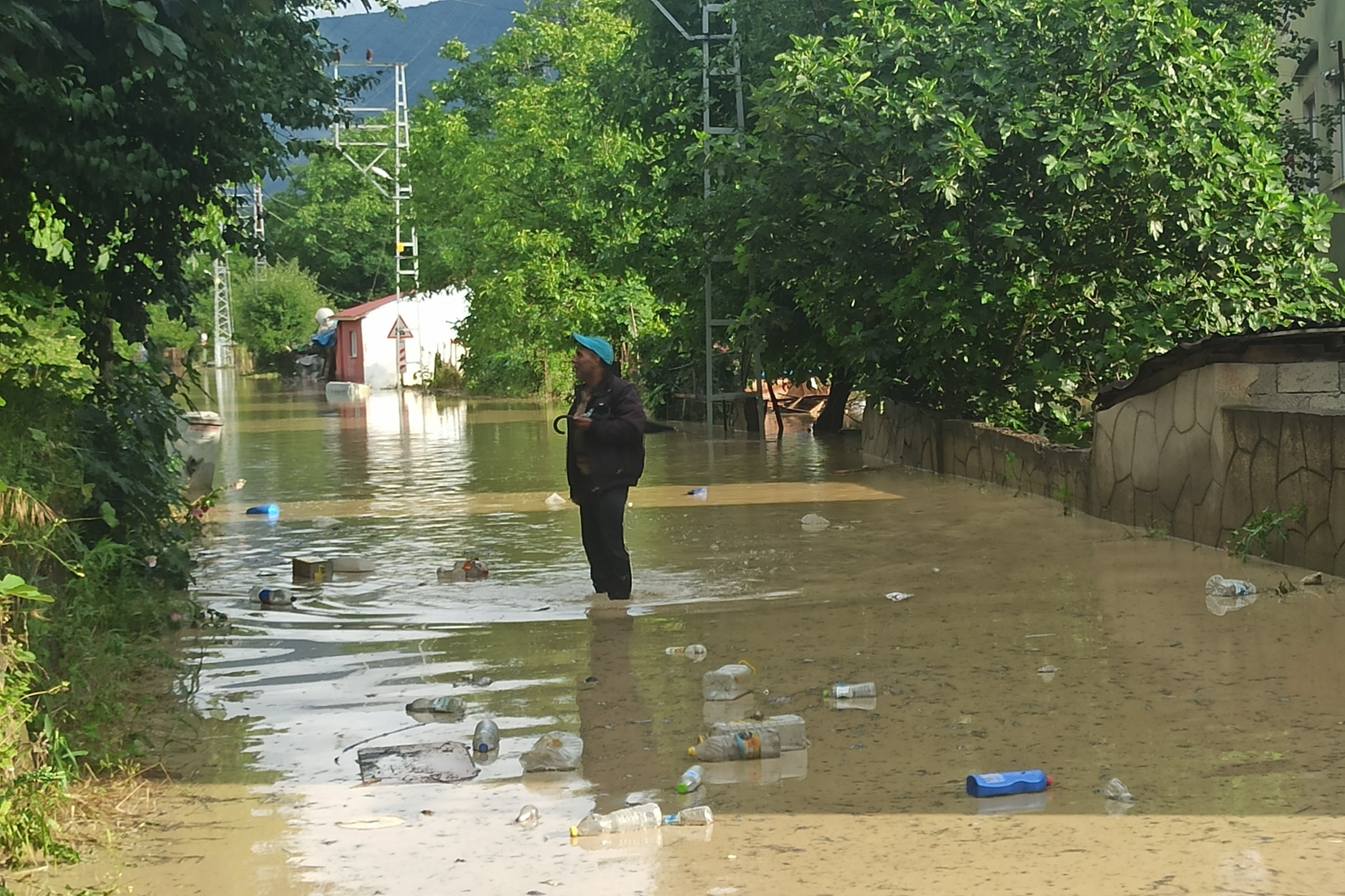 Zonguldak'ta su taşkını