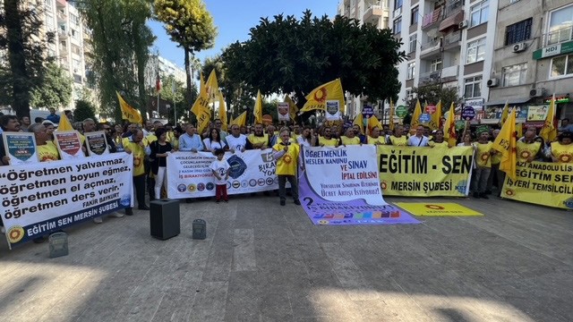 Mersin'de Eğitim Sen'in açıklaması