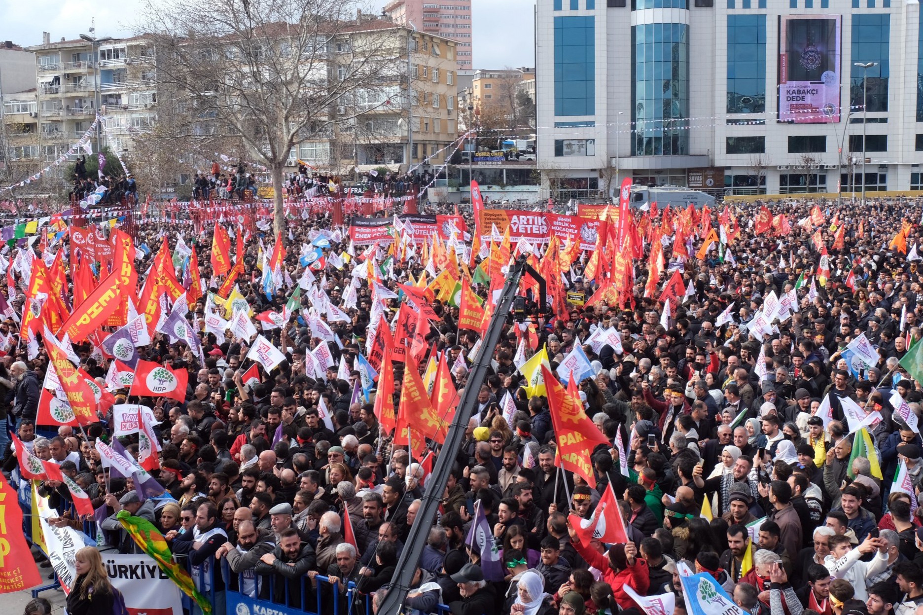 Emek ve Özgürlük İttifakı Kartal mitingi