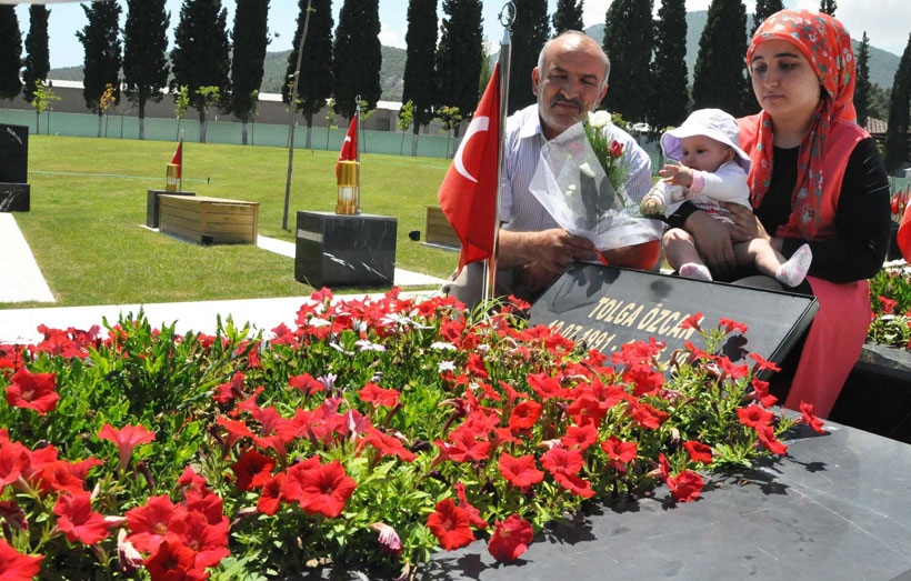 Babalar Günü'nde Soma'da hüzün vardı