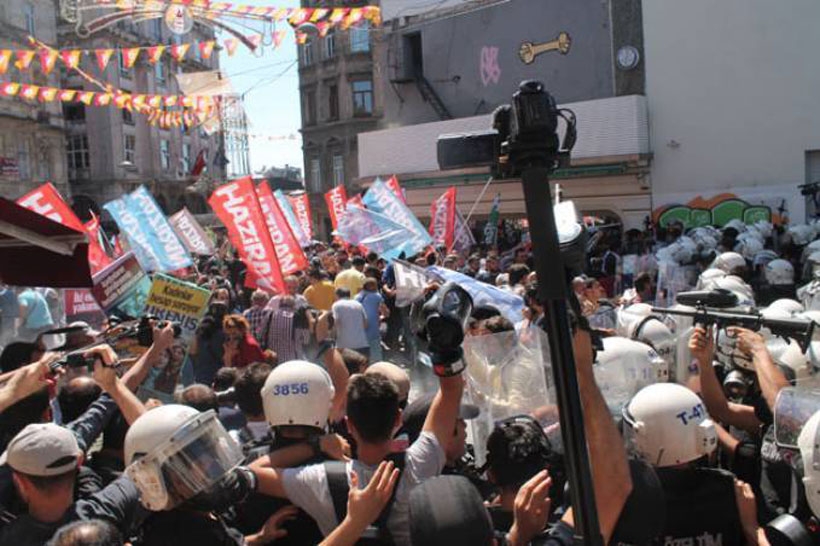 İstanbul’da BHH eylemine polis saldırdı: 4 gözaltı