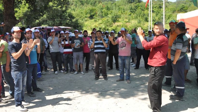 Hema'da madenci direnişi sürüyor