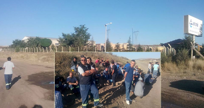 Yeşil Yol’u yapan Cengiz Holding'in işyerinde grev başladı