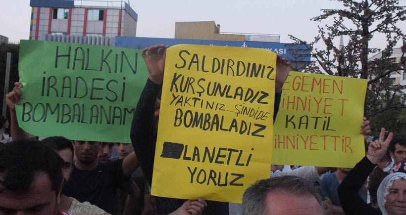 Şırnak'tan Kıbrıs'a on binler katliama karşı ayağa kalktı