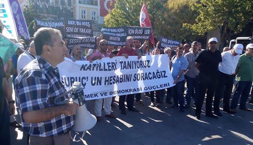 Bakırköy’de Suruç Katliamı'na ortak tepki