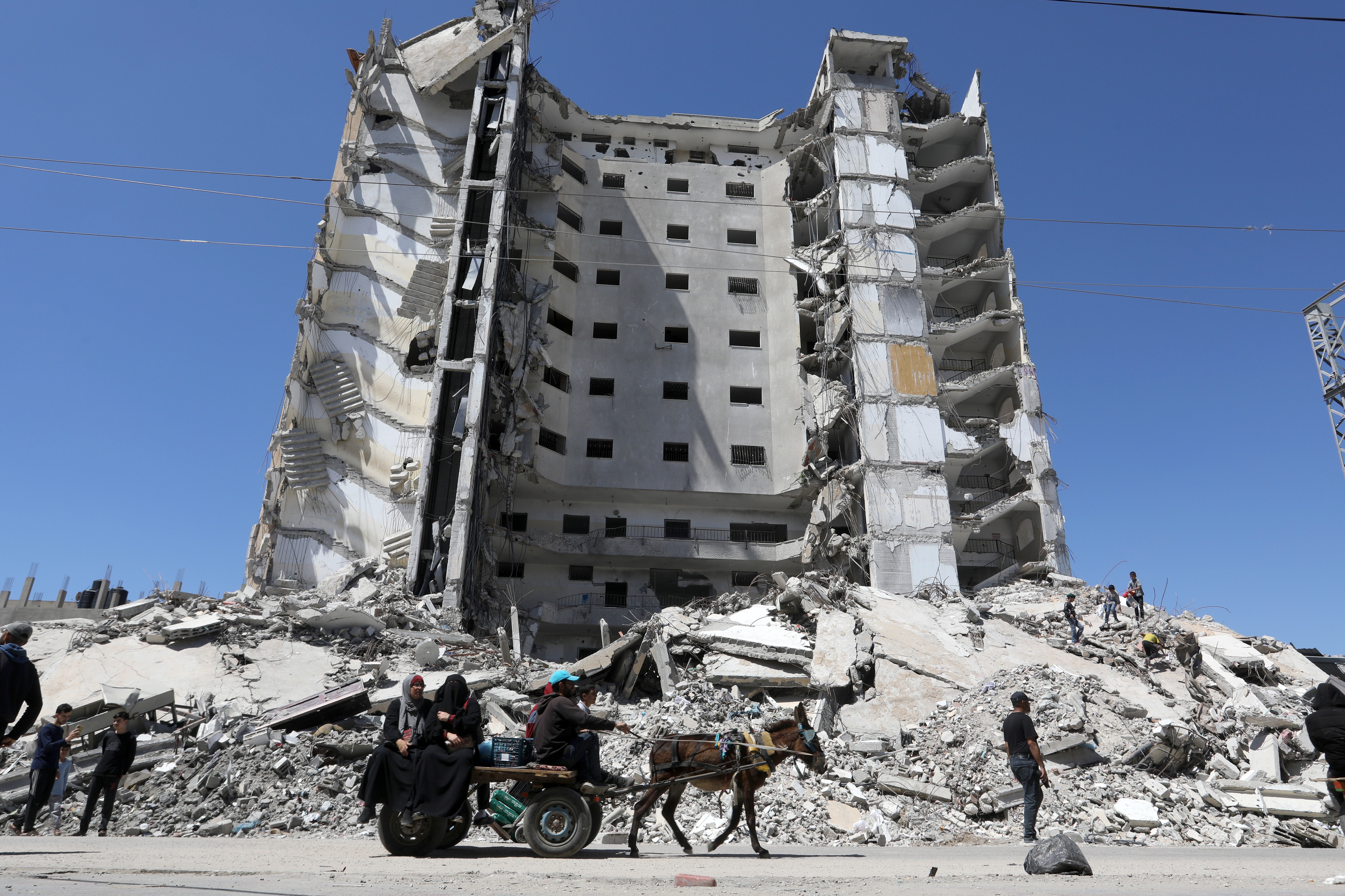 İsrail'in Gazze Şeridi'nin güneyindeki Refah kentine saldırısı