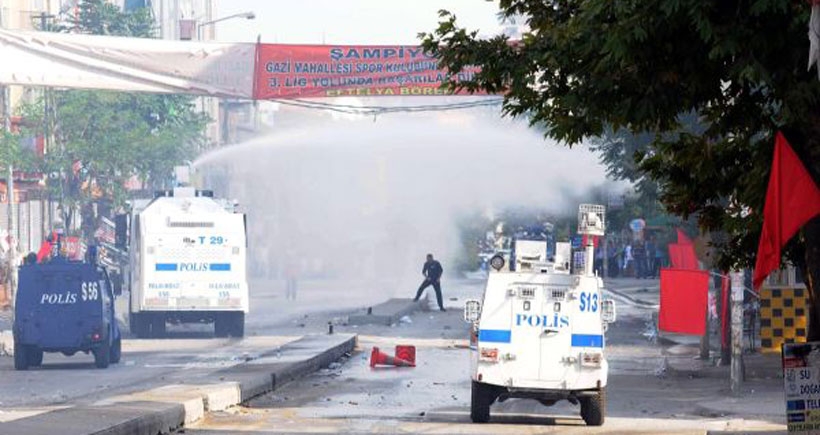 Polisin öldürdüğü Özarslan'ın cenaze törenine saldırı