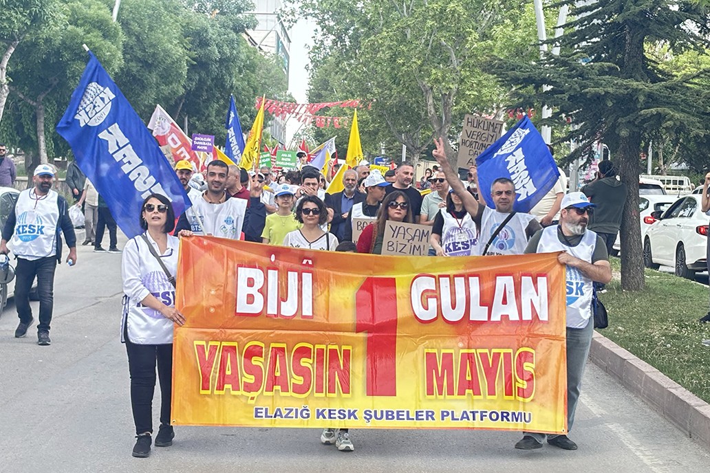 Elazığ 1 Mayıs kutlaması