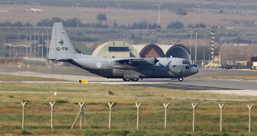 İncirlik’ten Suriye’ye  ilk uçak havalandı