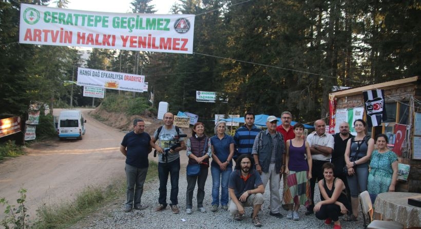 Biz bu  direnişi Gerze’de gördük, Artvin’i de geçemezler!