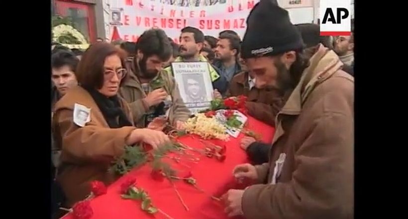 AP arşivinden Metin Göktepe'nin cenazesi ve sonuç davası