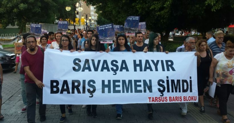 Tarsus'tan 'barış' sesi