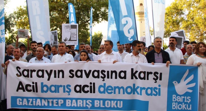 Antep Barış Bloku: Savaşa ve ölümlere karşı sesimizi yükseltelim