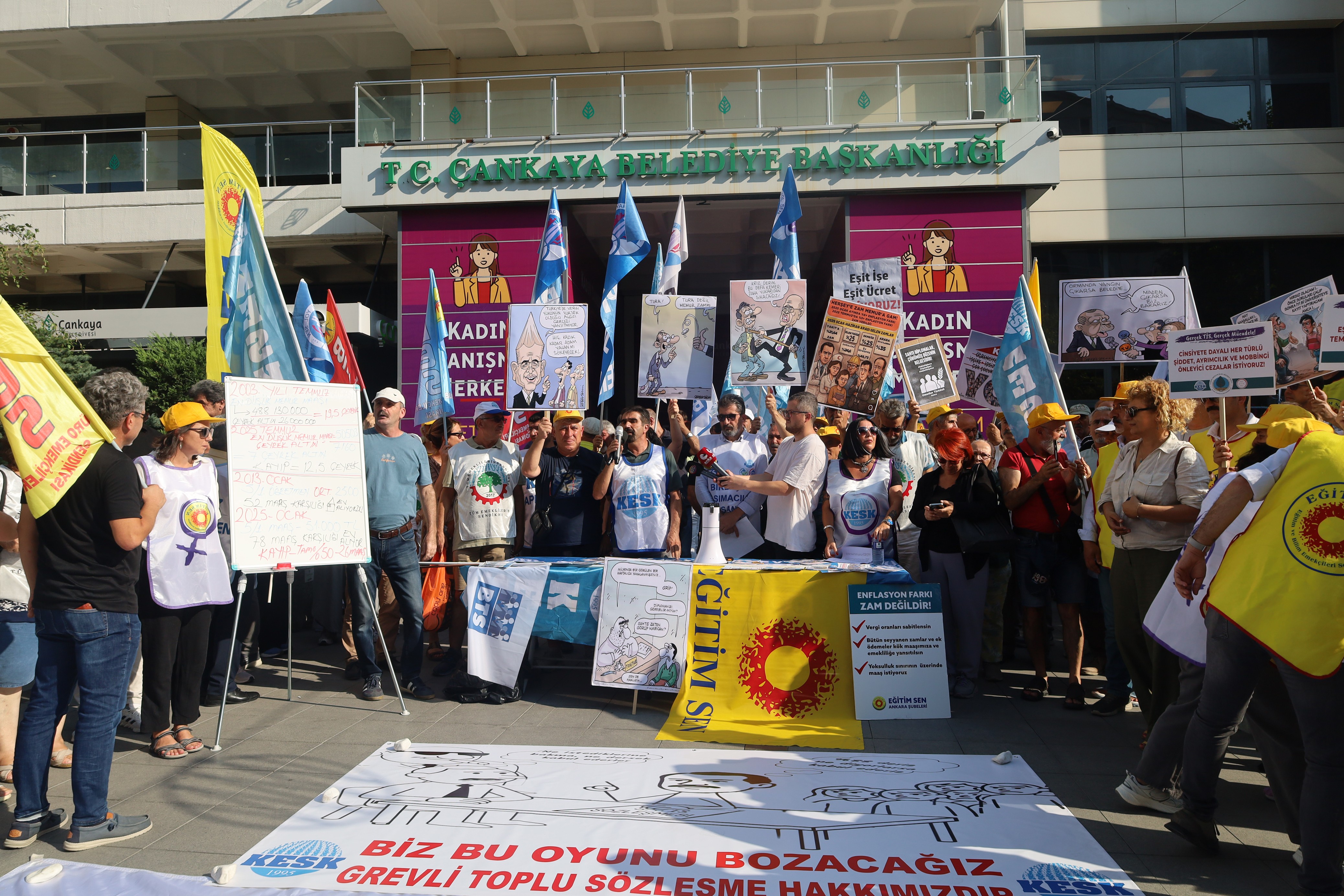 KESK'ten alternatif TİS masası: “Satış sözleşmesi değil, insanca yaşam istiyoruz”
