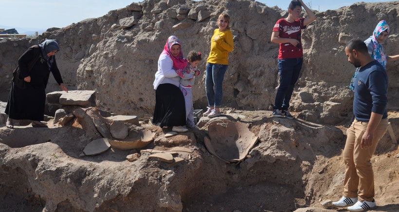 Kırıkkale'de Hititlere ait bin kişiyi doyuracak ambarlar bulundu