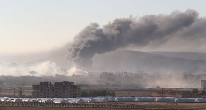 IŞİD, sınır hattına bombalı 2 araçla saldırdı