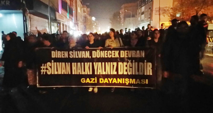 İstanbul'dan Silvan direnişine destek