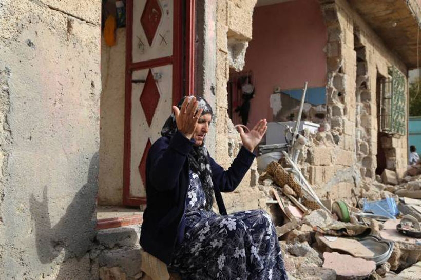 14 günlük sokağa çıkma yasağından sonra Nusaybin'deki yıkımdan kareler