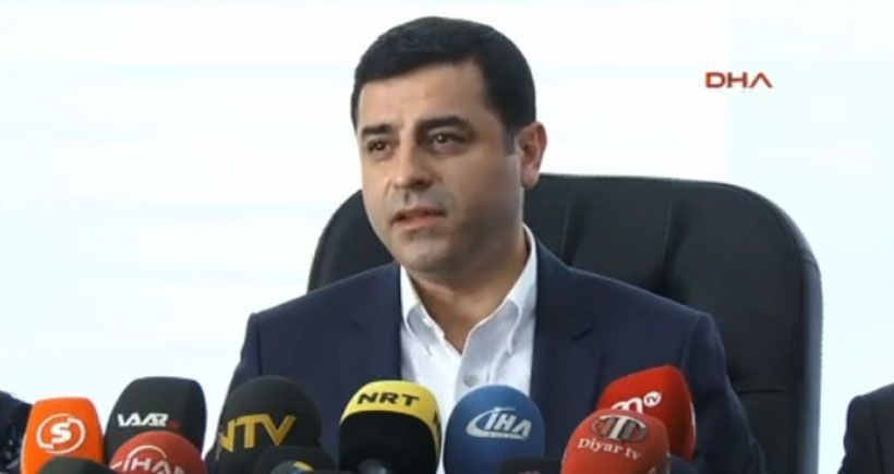 Demirtaş : Görüntülerde Elçi'nin yanında polisten başka ateş eden hiç kimse yok