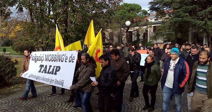 Boğaziçi’de mobbing protestosu: Boğaziçi mobbinge de talip