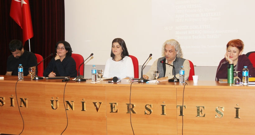 Mersin Üniversitesi'nde barış için mücadele tartışıldı